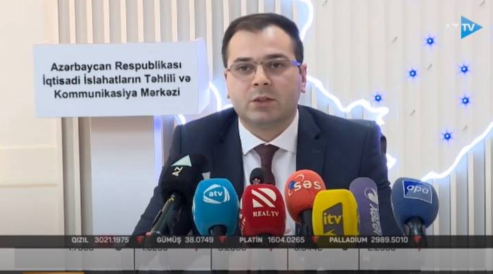 A press conference was held at CAERC - AZTV Economic News